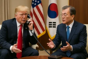 Nach Iran-USA-Rahmenabkommen: Südkorea bittet Trump um Unterstützung im Korea-Konflikt