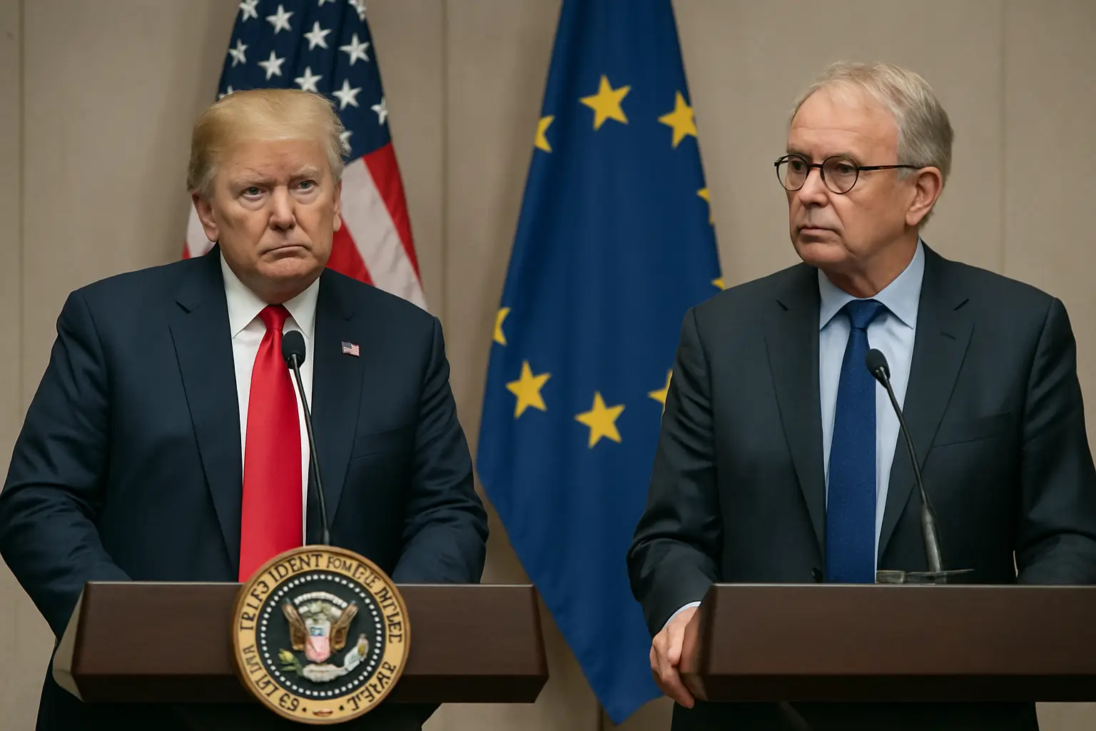 Nach Ultimatum von Trump: EU setzt Zolldeal mit den USA um