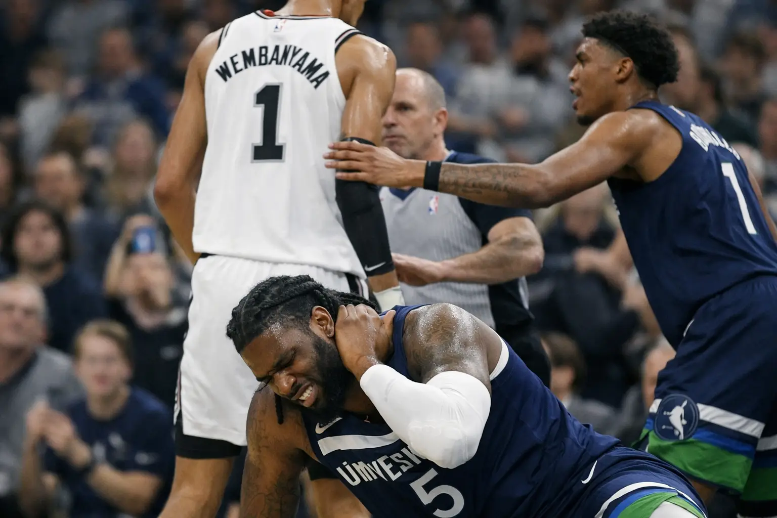 Naz Reid erholt sich und hilft Timberwolves zum Ausgleich gegen Spurs