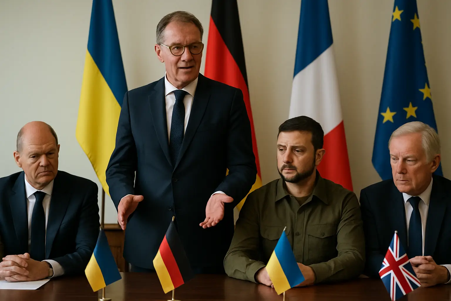 "Nichts ohne die Ukraine": Bundesregierung hält Gespräche der Europäer mit Russland für möglich