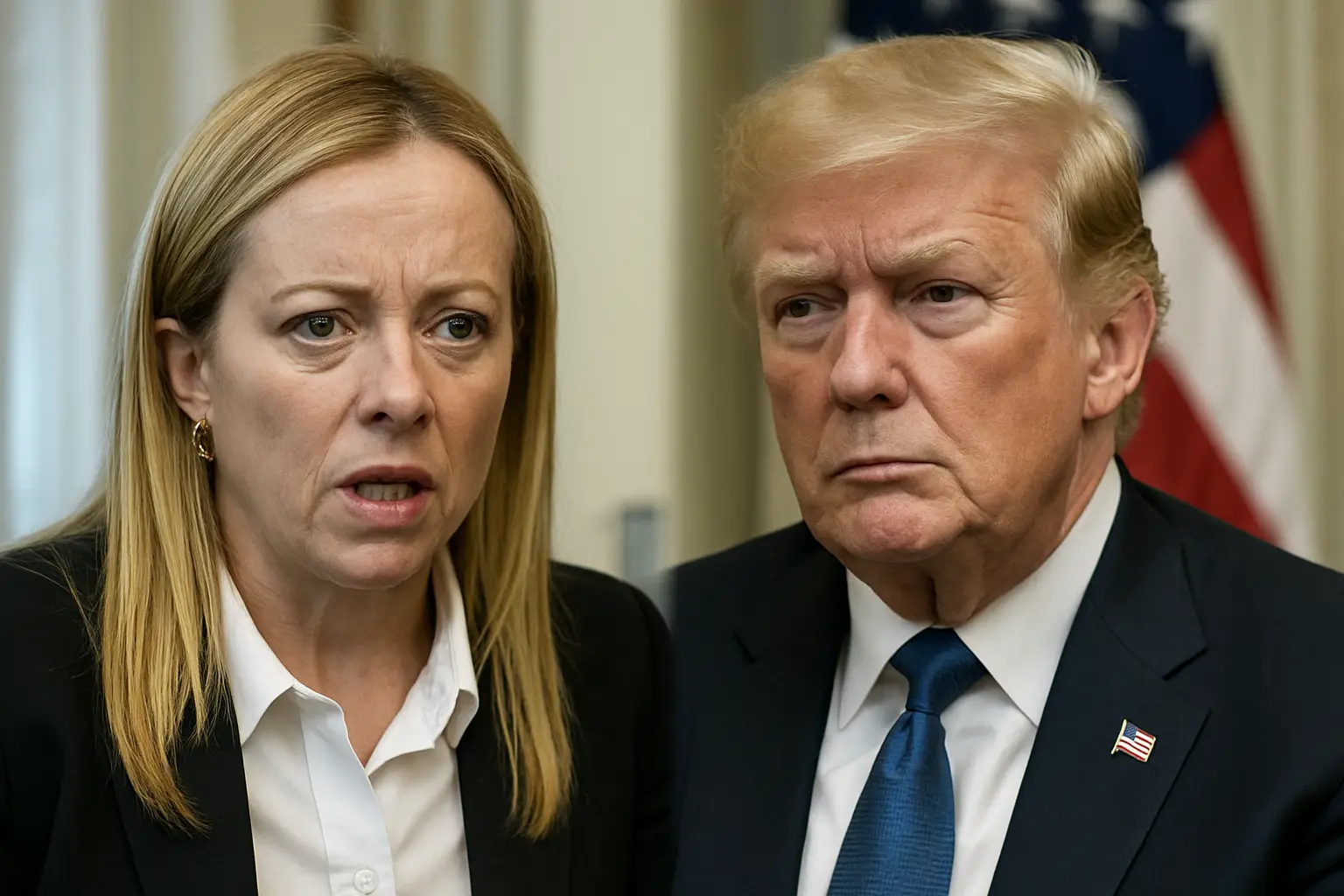 Öffentlicher Streit eskaliert: Meloni kontert Trump: "Meine Beliebtheit geht Sie nichts an"