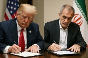 Ohne Zeremonie: Von beiden Seiten unterschrieben: Rahmenabkommen zwischen USA und Iran ist in Kraft