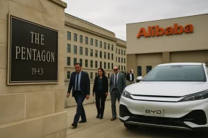 Online-Riesen angezählt: Pentagon: Alibaba, Baidu und BYD unterstützen chinesisches Militär