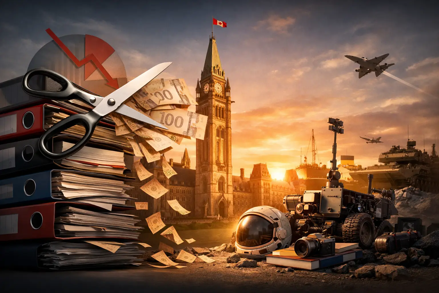 Ottawa kürzt Ausgaben bei Wissenschaft, Tourismus und Auslandshilfe