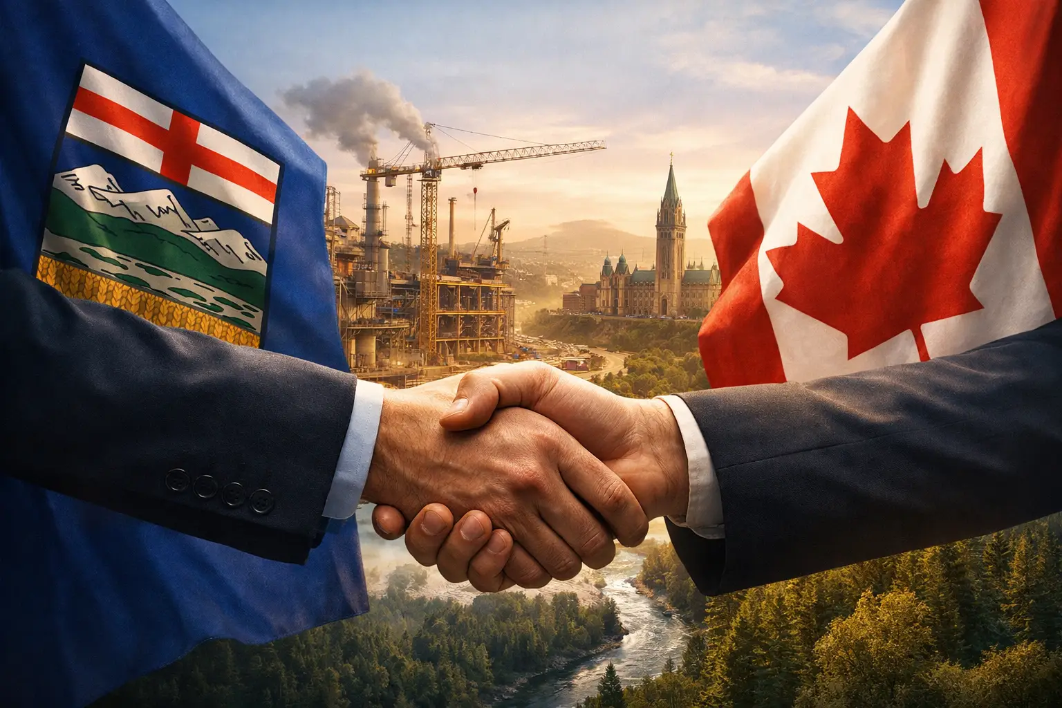 Ottawa und Alberta einigen sich auf Bewertung großer Projekte