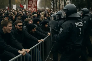 Parteitag unter Druck: AfD setzt auf Geschlossenheit - Erfurt erlebt heftige Proteste