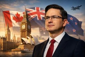 Poilievre in London: Neue Partnerschaft UK, Australien, Neuseeland
