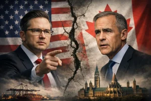 Poilievre kritisiert Carney wegen Angstschürerei in Kanada-USA-Beziehungen