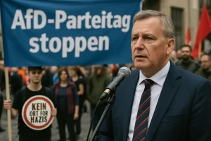"Polizei wird einschreiten": Thüringens Innenminister strikt gegen Blockaden des AfD-Parteitags