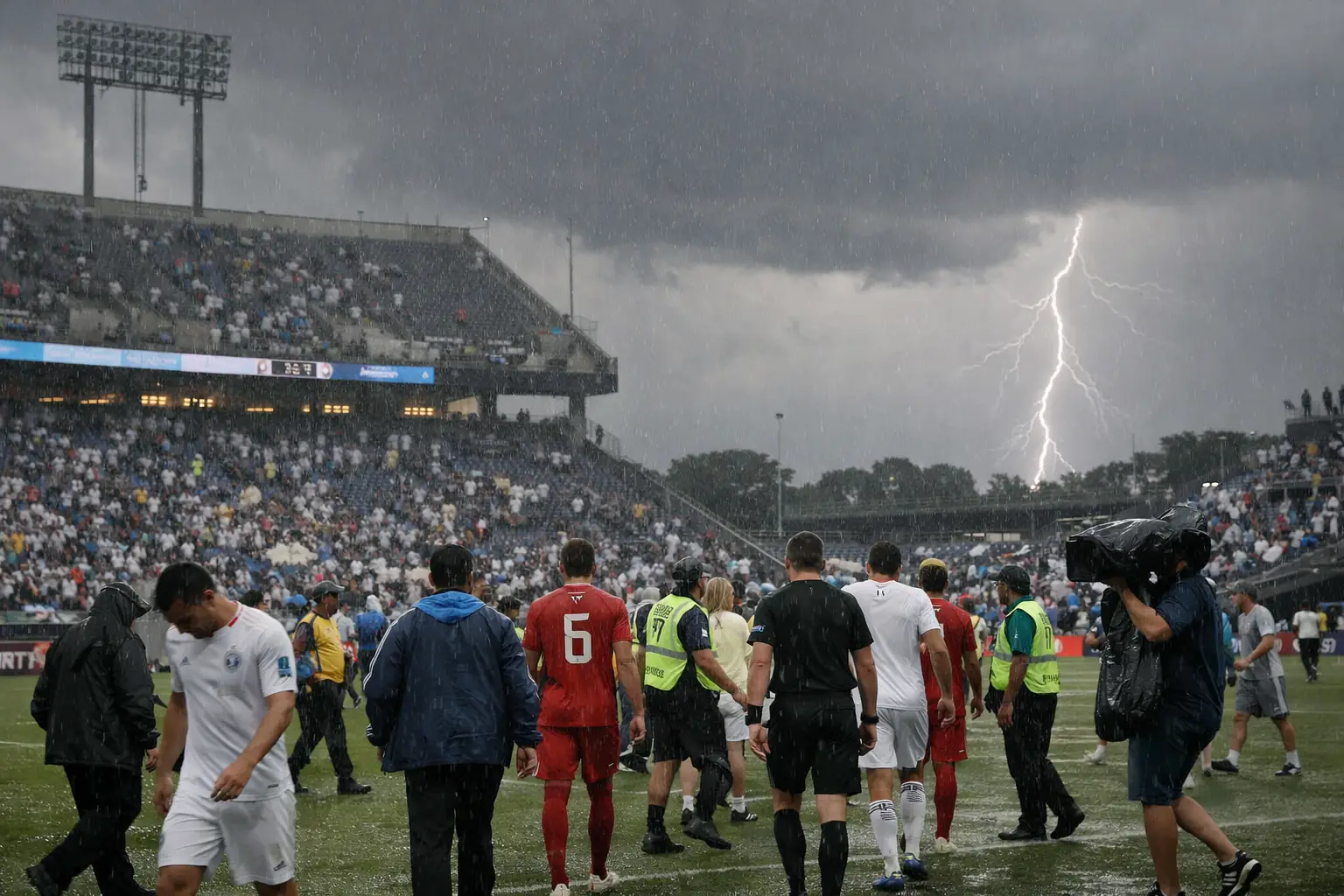 Protokoll zur Spielunterbrechung wegen Unwetter bei der WM 2026