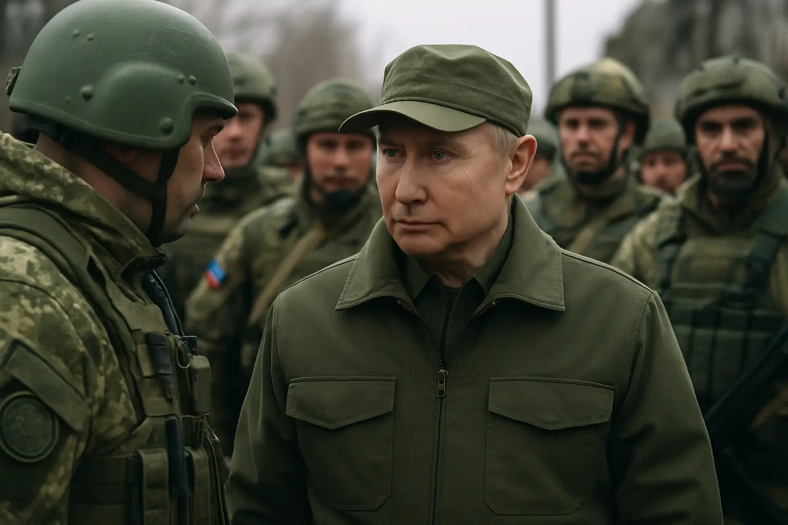 Putin feiert "Befreiung": Ukraine widerspricht: Kostjantyniwka ist nicht erobert