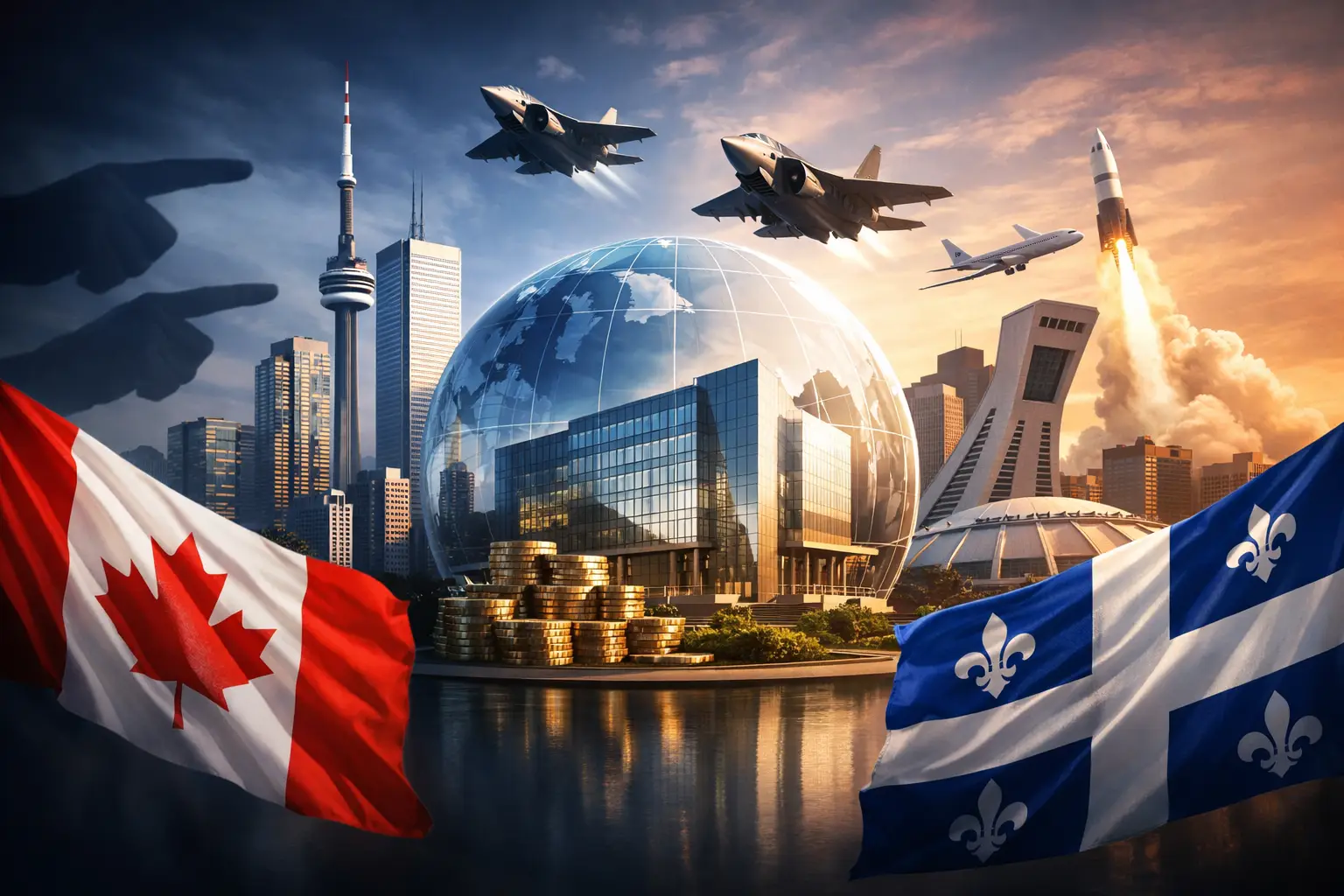 Quebec kritisiert Torontos «Angstkampagne» bei Verteidigungsbank-Bewerbung