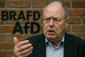 Regt neue Strategie an: Steinbrück lehnt Verbotsverfahren gegen die AfD ab