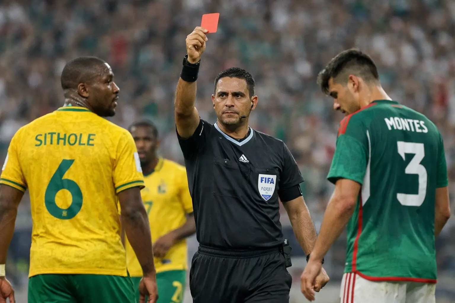 Rekord für rote Karten: Das WM-Spiel mit den meisten Platzverweisen