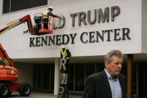 Richterlicher Beschluss: Kennedy Center entfernt Trumps Namen von Gebäude