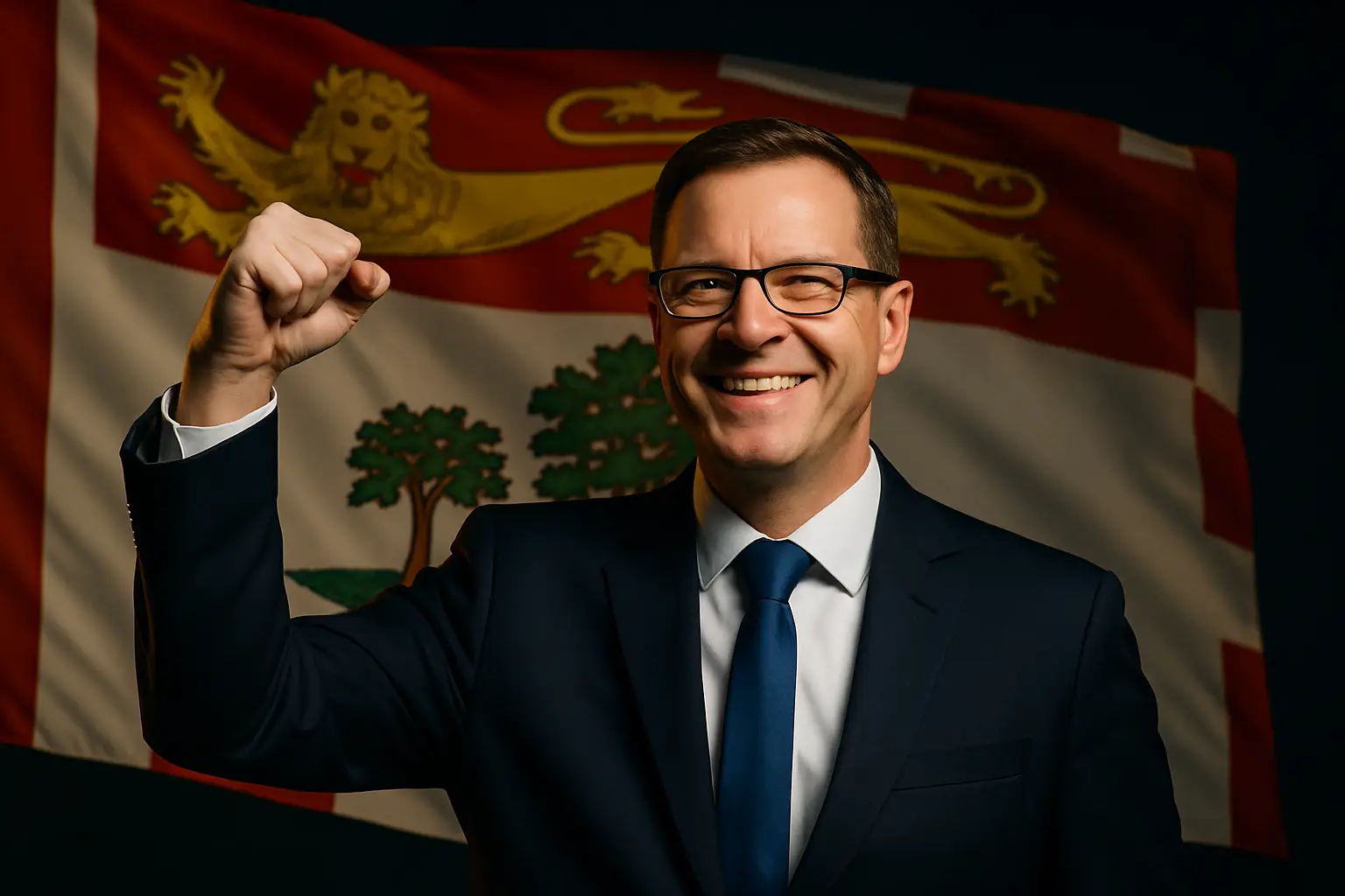 Rob Lantz gewinnt Führung der PCs und wird Premier von P.E.I.