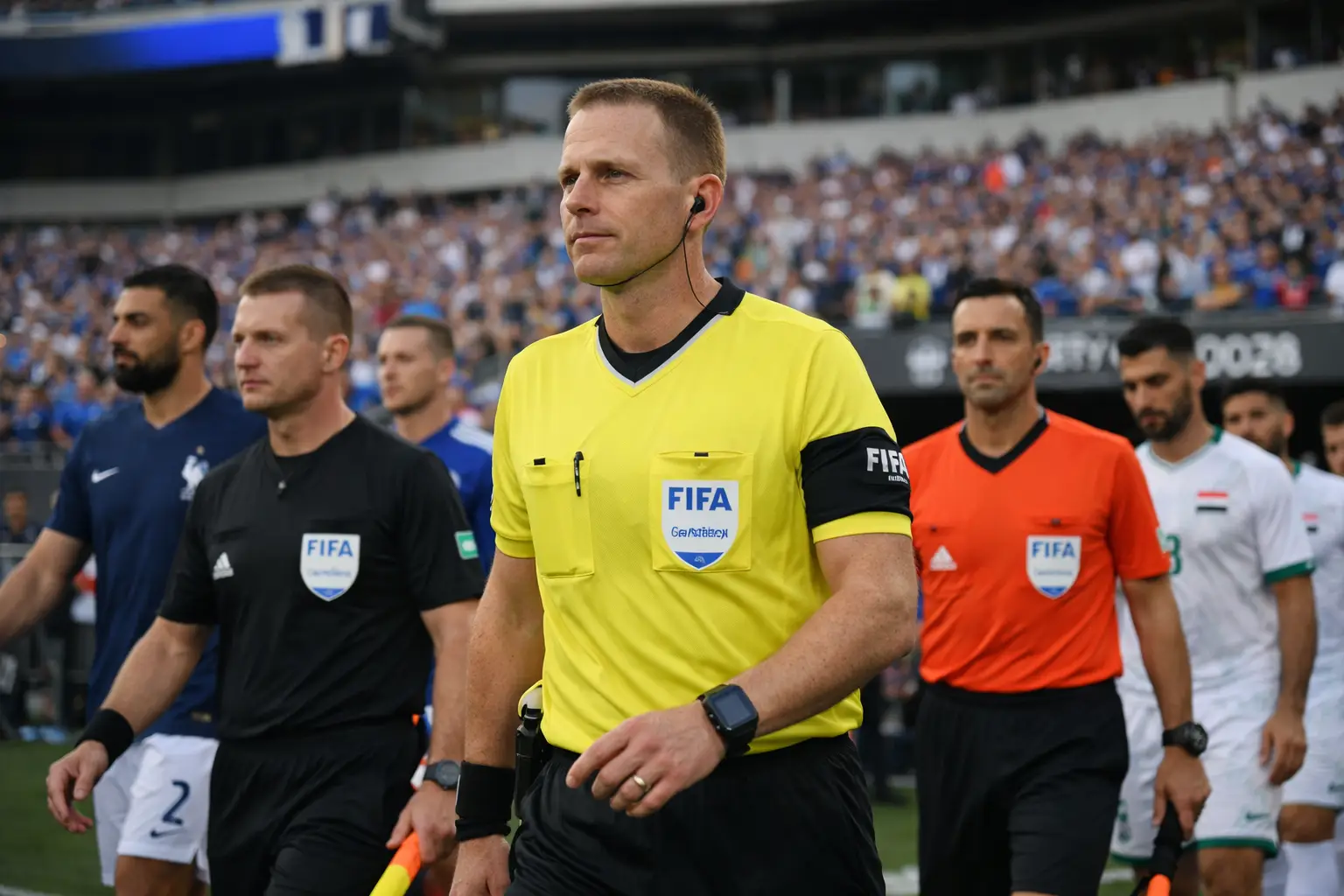 Schiedsrichter bei Frankreich vs Irak heute – WM 2026
