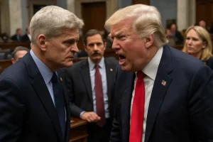 Schreiduell wegen Iran-Kriegs: Trump brüllt Senator Cassidy im Kongress nieder