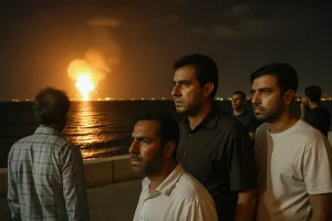 Schusswechsel auf Insel Gheschm: Iranische Medien berichten von Explosionen am Persischen Golf