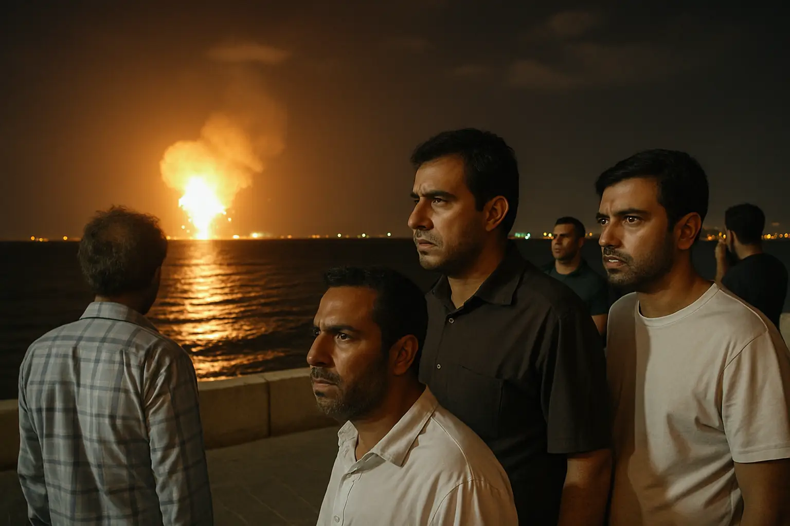 Schusswechsel auf Insel Gheschm: Iranische Medien berichten von Explosionen am Persischen Golf