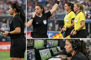 Sechs weibliche Schiedsrichterinnen bei der WM 2026: Rollen & Profile