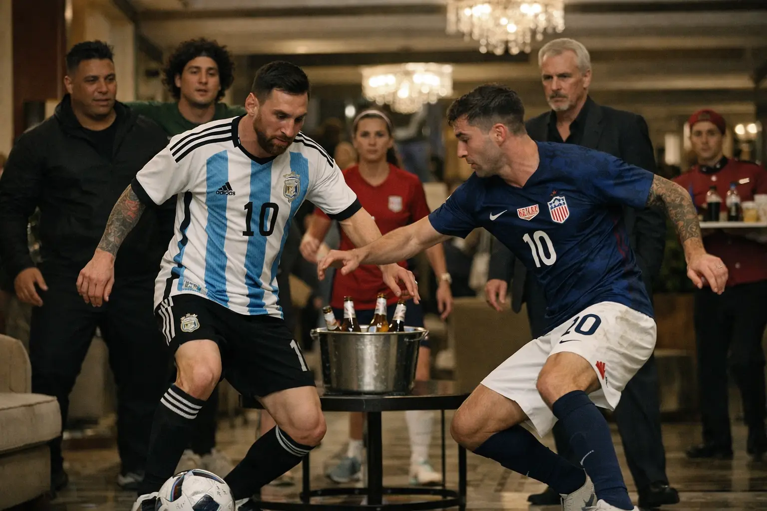 Sehen Sie: Lionel Messi im WM-Spot Argentinien vs. USA mit Christian Pulisic