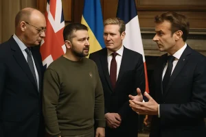 Selenskyj zu Besuch in London: Europäer und Ukraine beschließen Fünf-Punkte-Plan für Kriegsende