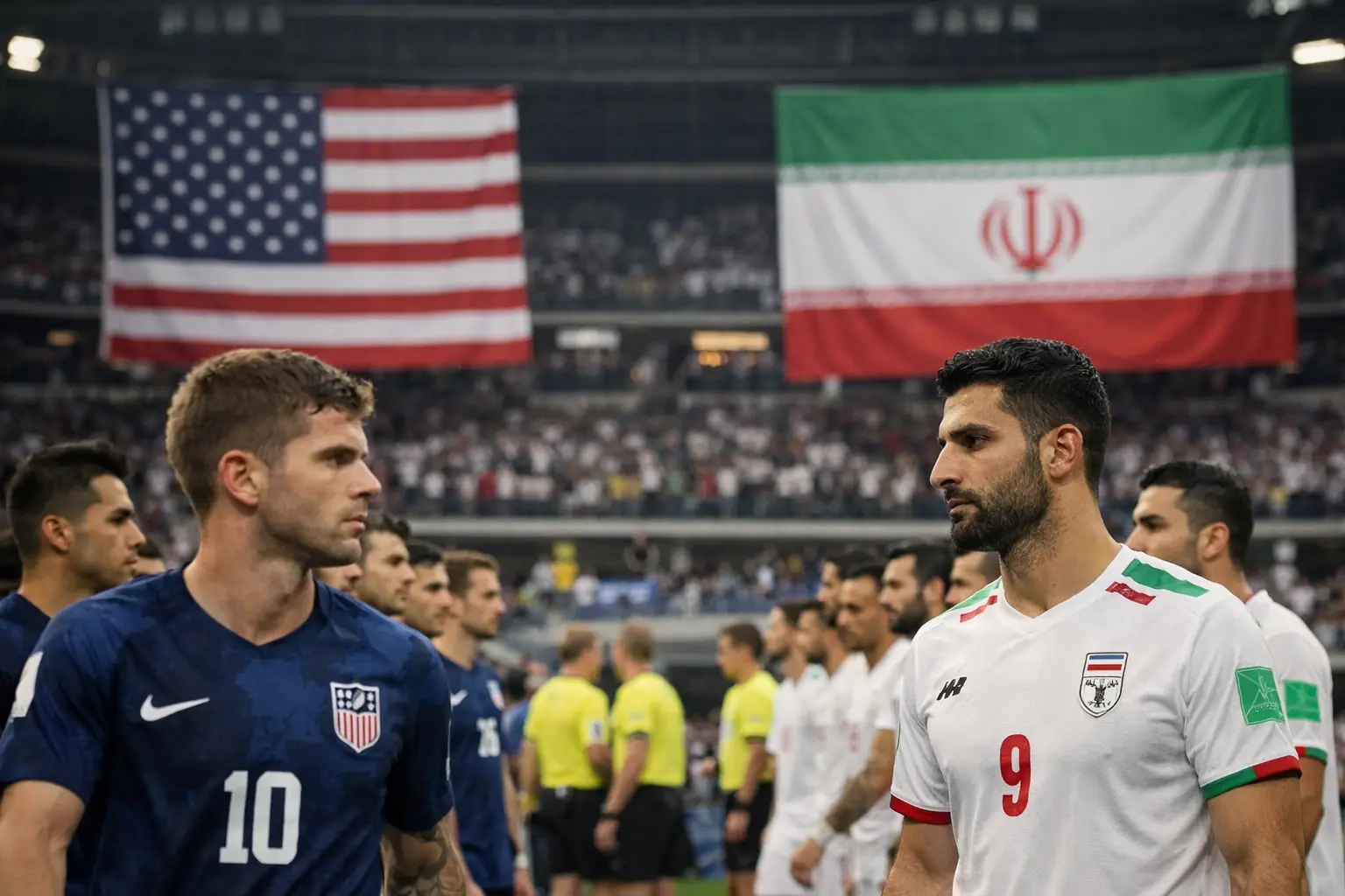 So könnte USMNT gegen Iran bei der WM 2026 stattfinden
