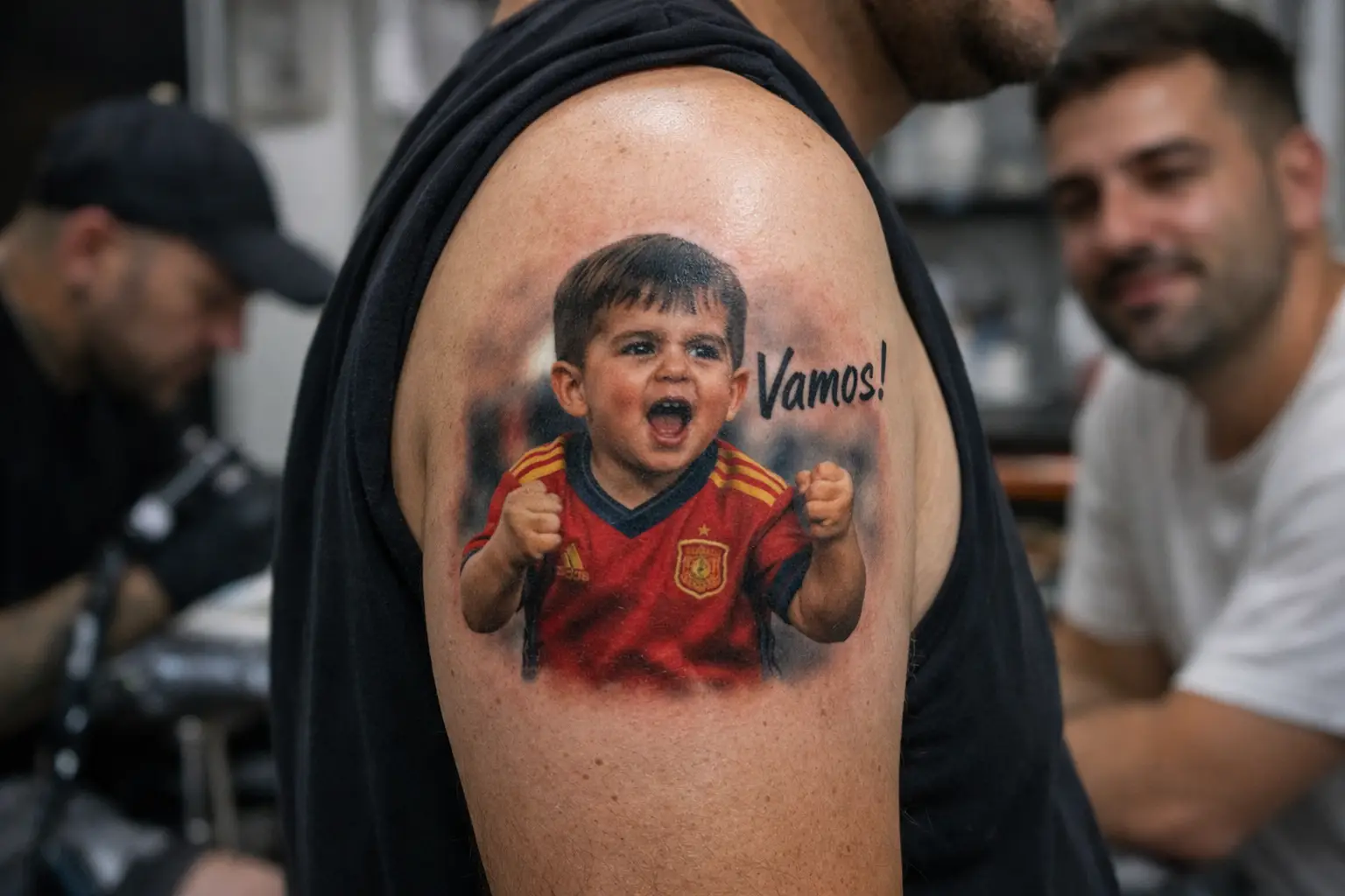 Spanien-Fan erfüllt WM-Wette mit unerwartetem Tattoo