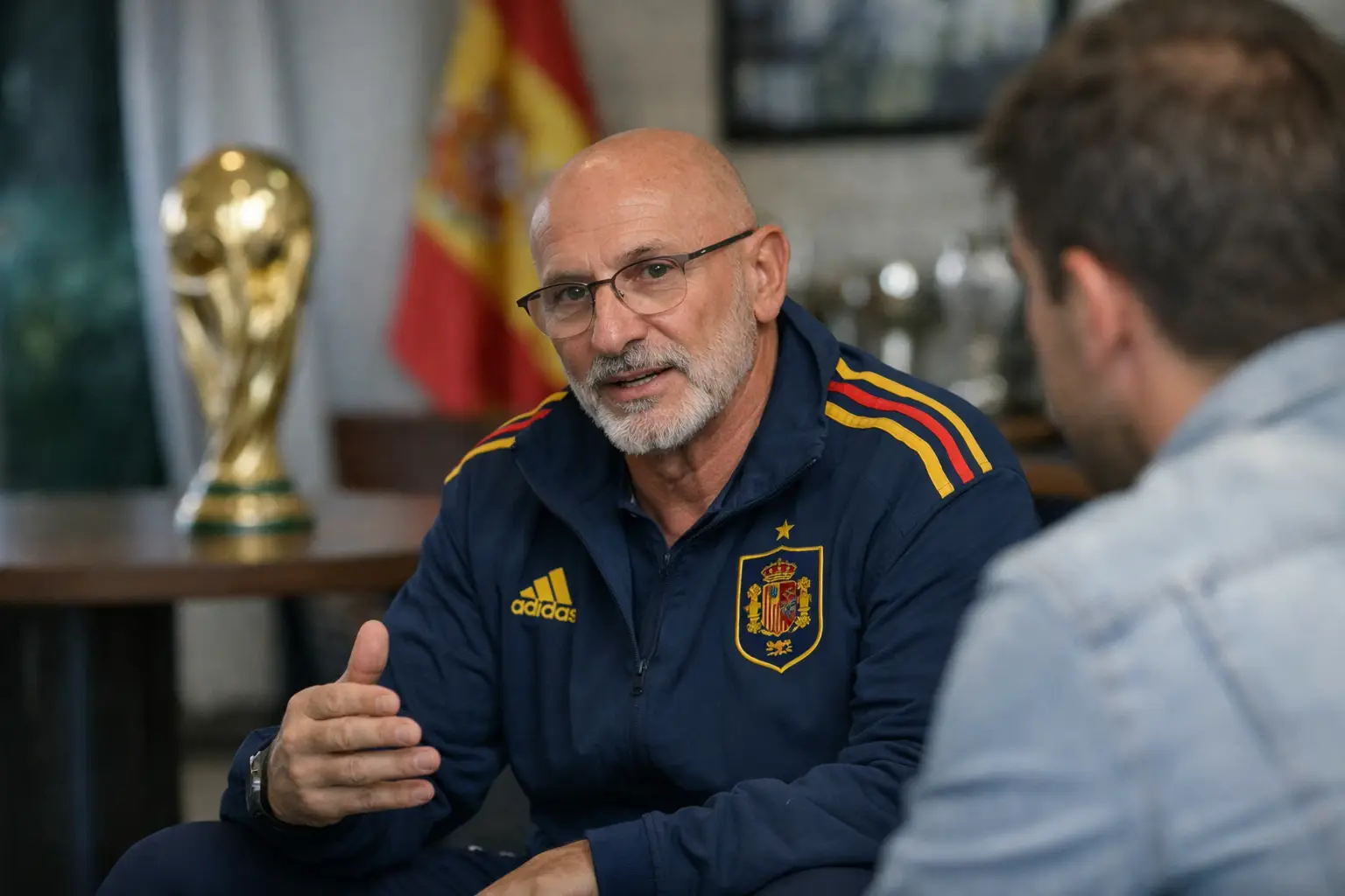 Spanien-Trainer De la Fuente im AS-Interview: Seine WM-Reise