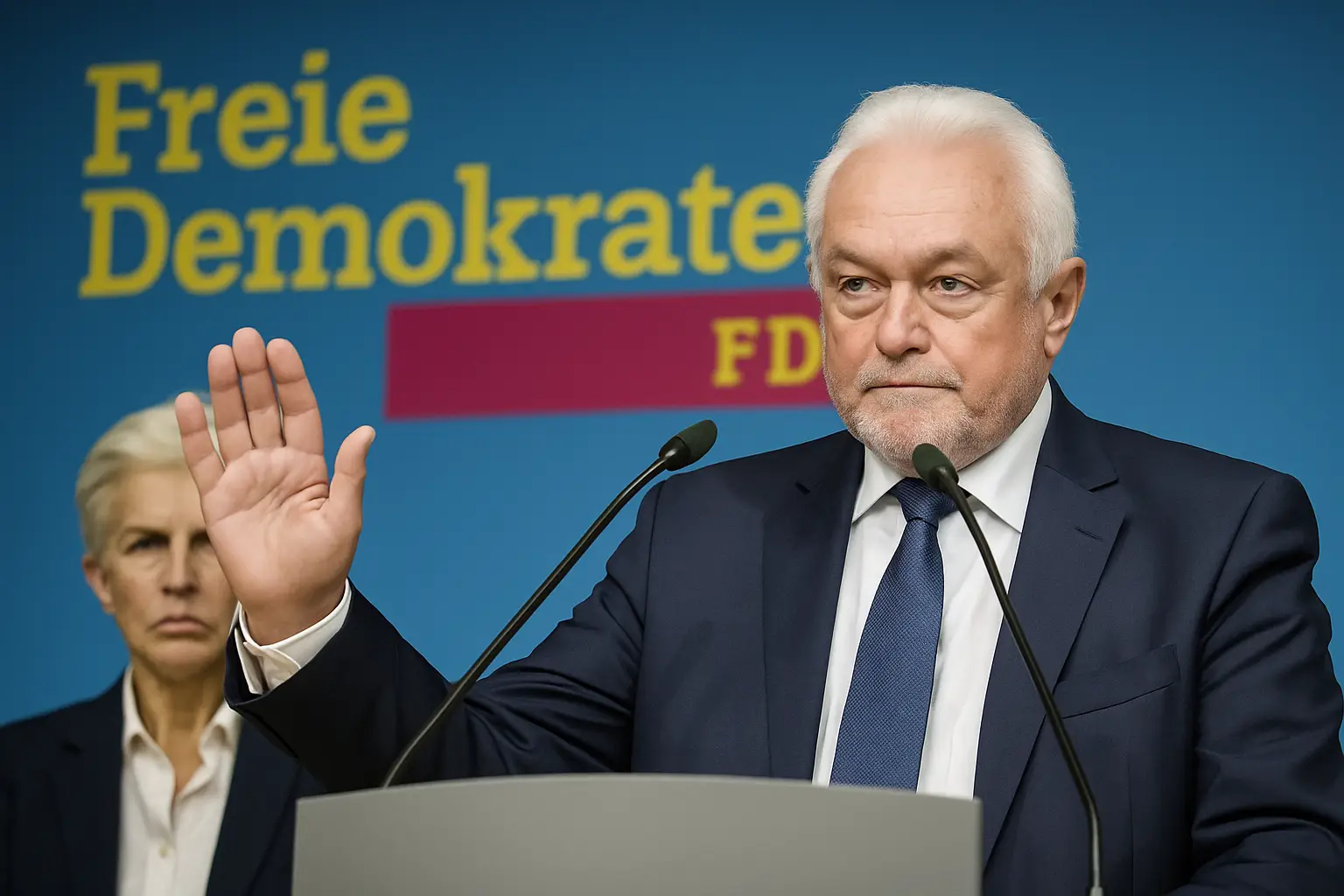 Strack-Zimmermann unterliegt: Kubicki mit knapp 60 Prozent zum FDP-Chef gewählt