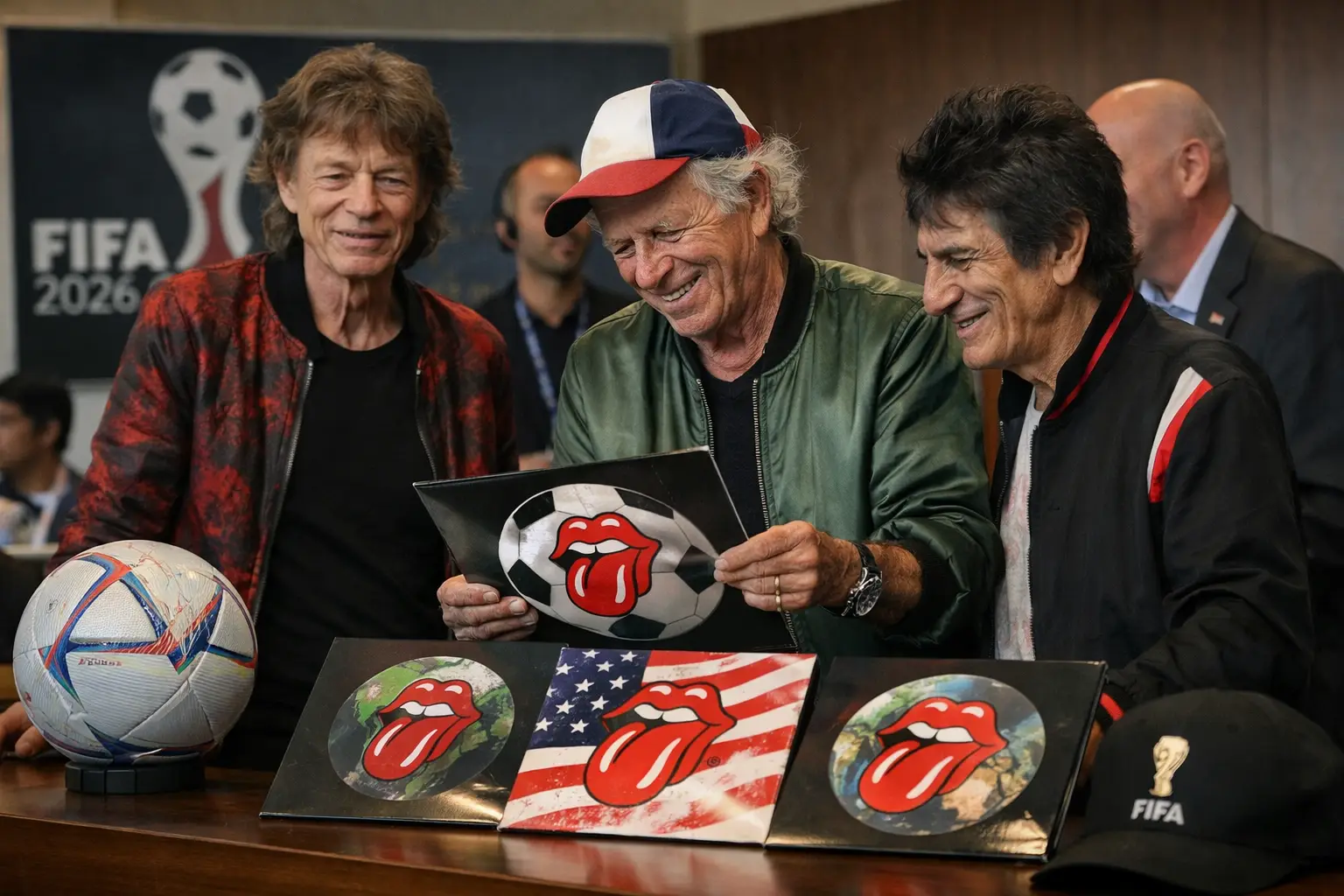 The Rolling Stones und FIFA kooperieren vor der WM 2026
