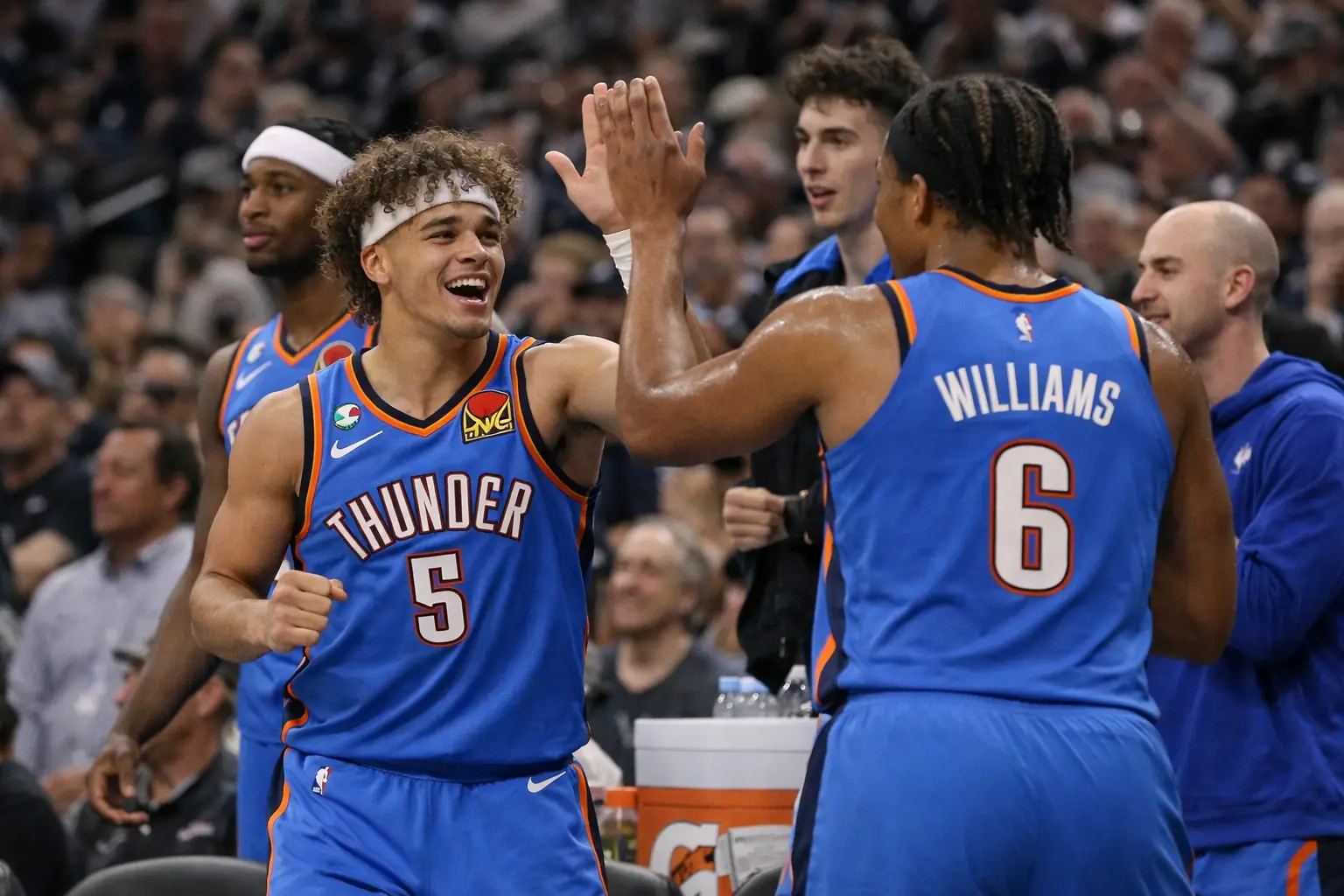 Thunder-Bankspieler setzen Karriere-Rekorde im Spiel 3 der Playoffs