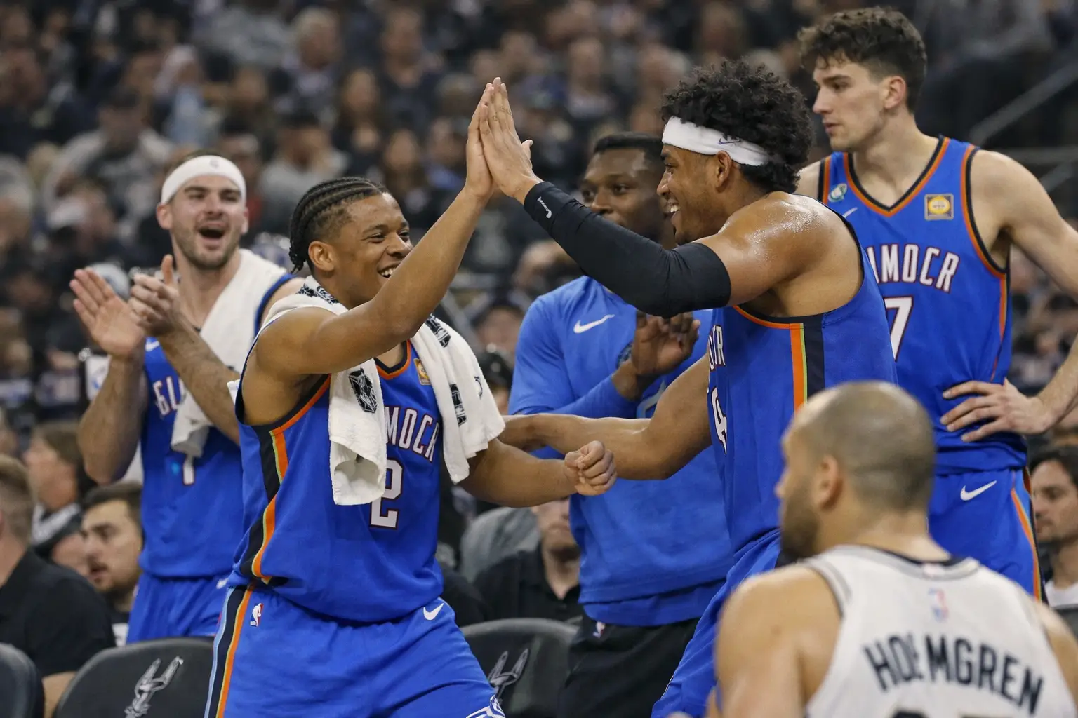 Thunder-Bankspieler setzen Playoff-Bestwerte in Spiel 3
