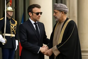 "Top Gun"-Look ist zurück: Macron muss wieder Sonnenbrille tragen