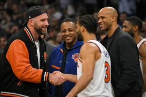 Travis Kelce reagiert stilvoll auf Knicks' Sieg im Spiel 3