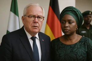 Trotz fragiler Sicherheitslage: Wadephul versucht deutsche Firmen nach Nigeria zu locken