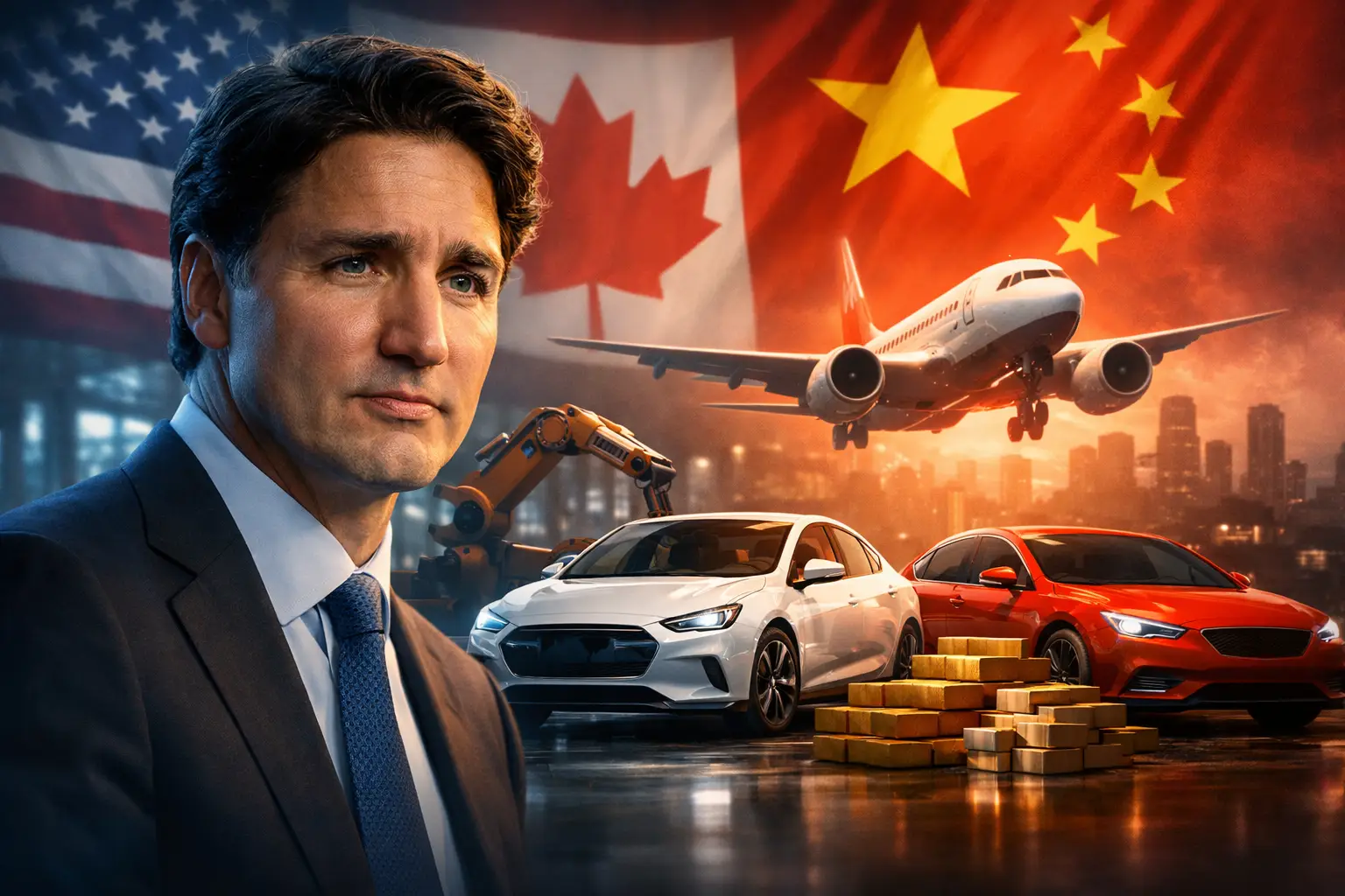 Trudeau: Trumps Zölle lenken Kanadas Autoindustrie Richtung China