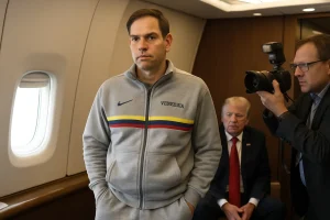 "Trump albert mit uns herum": Rubio in Maduros Trainingsanzug - Bild geht viral
