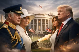 Trump begrüßt König Charles III. zum Staatsbesuch im Weißen Haus