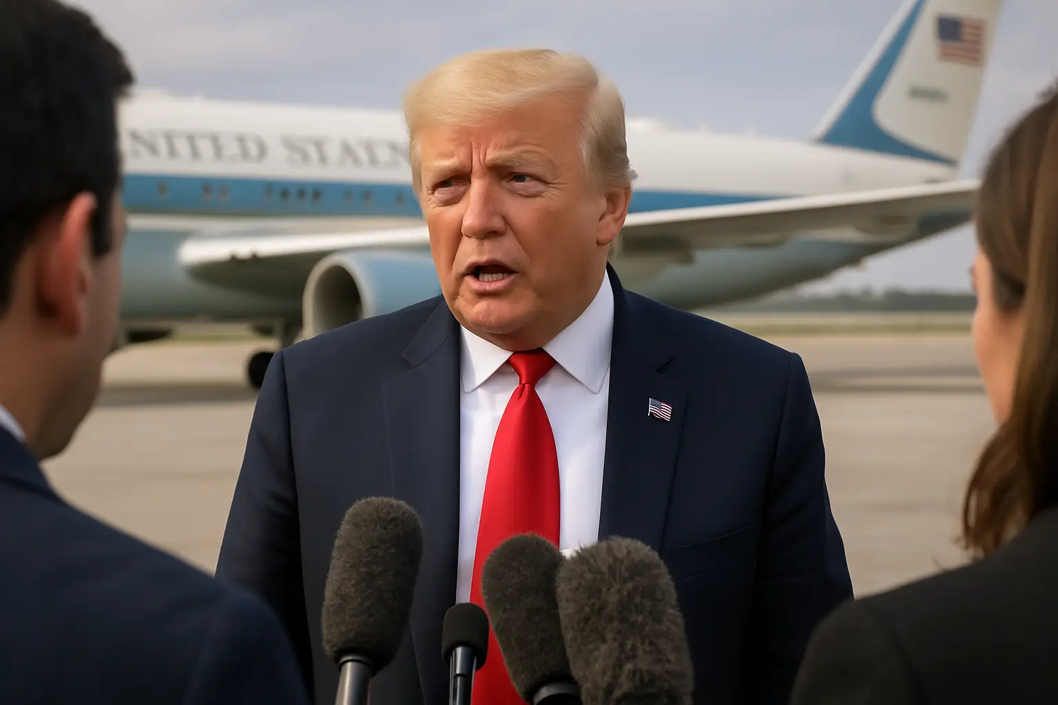 Trump droht Iran mit Angriff auf Atomanlage