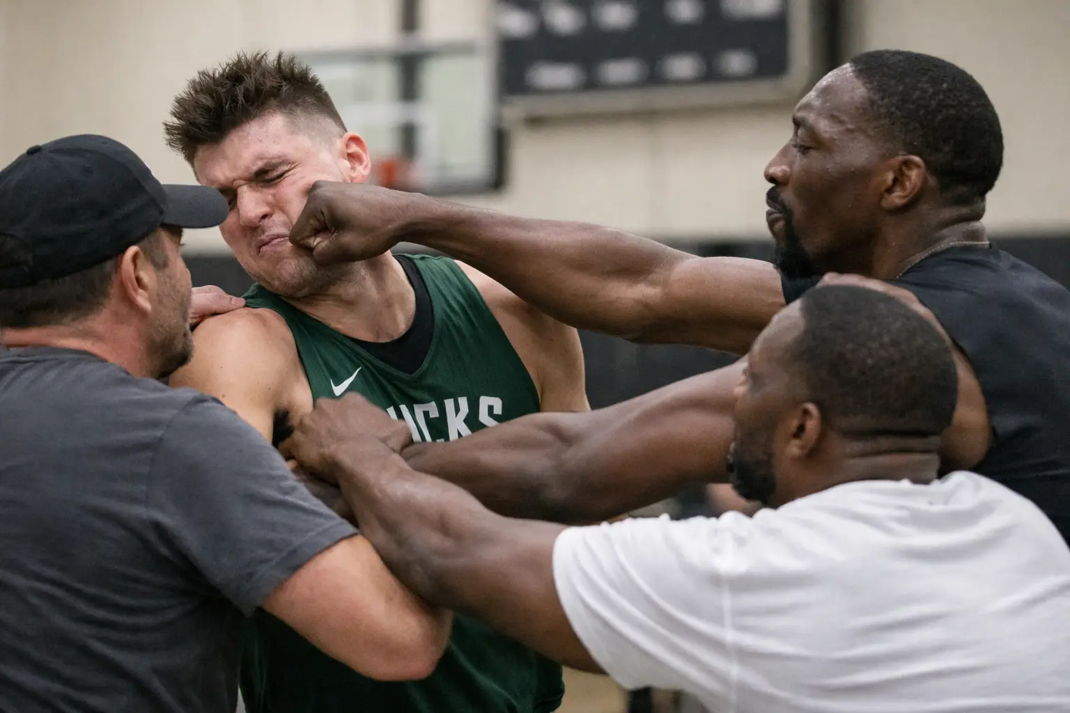 Tyler Herro und Bam Adebayo: Physische Auseinandersetzung in der NBA