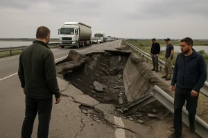 Ukraine attackiert zentrale Landverbindung zur Krim