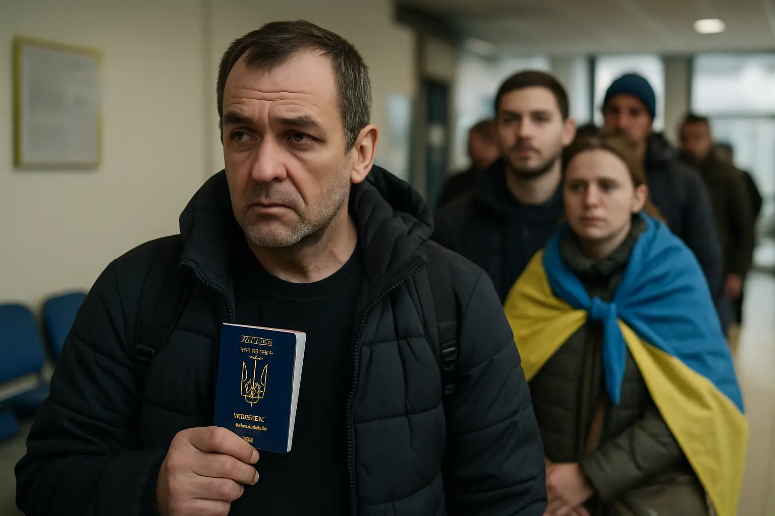 Ukrainische Männer könnten Sonderrechte in der EU verlieren