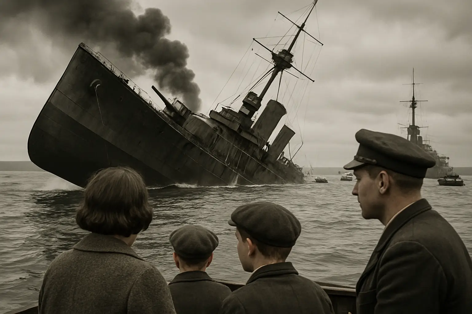 Der Untergang der deutschen Hochseeflotte 1919 in Scapa Flow: Der letzte Befehl lautete Versenken