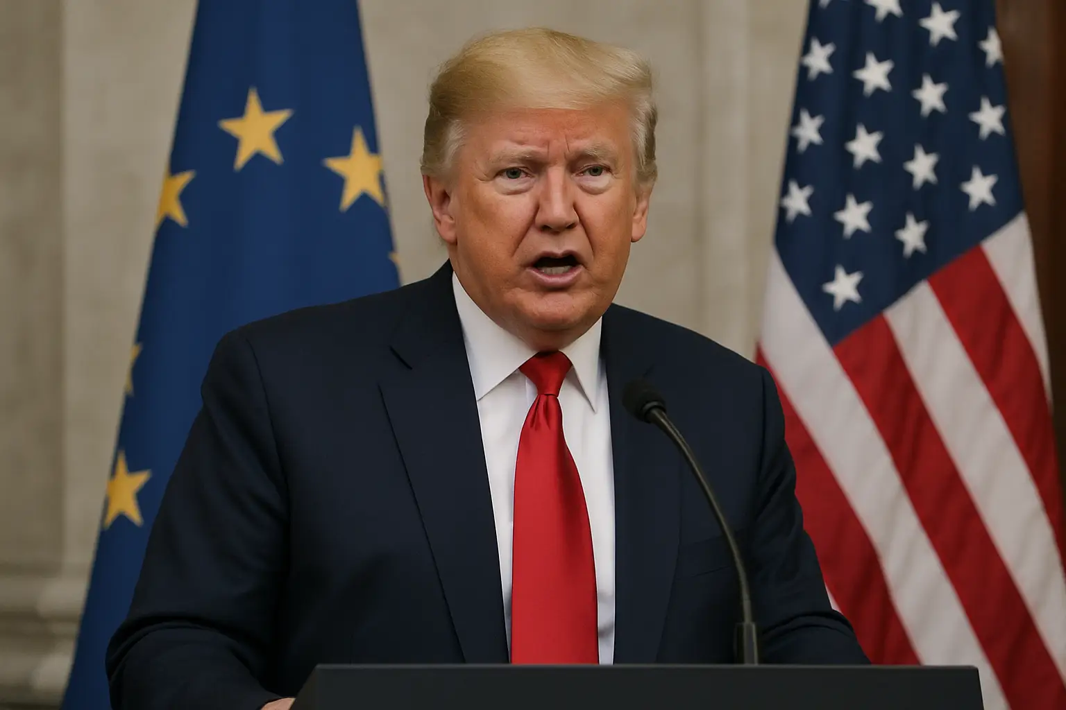 Trump warnt Brüssel: EU muss für Google-Strafe hohen Preis zahlen