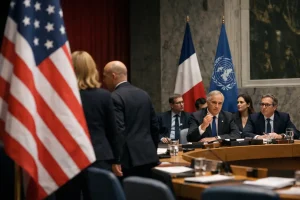 USA verlassen UN-Sitzung nach Kritik an Menschenrechten durch Frankreich