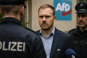 Verbindung zu Neonazigruppe?: AfD-Landtagskandidat soll Ritual mit HJ-Lied abgehalten haben