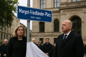 Vermächtnis "jeden Tag sichtbar": Berlin benennt Platz vor Abgeordnetenhaus nach Margot Friedländer
