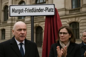 Vermächtnis "jeden Tag sichtbar": Berlin benennt Platz vor Abgeordnetenhaus nach Margot Friedländer